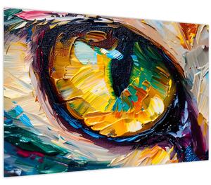 Slika - Slikanje mačjeg oka (90x60 cm)
