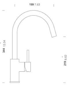 Slavina Schock PLUTOS VT Plutos589.000nero