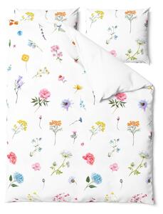 Pamučna posteljina za bračni krevet Bonami Selection Fleur, 200 x 220 cm