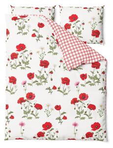 Pamučna posteljina za bračni krevet Bonami Selection Poppy, 160 x 220 cm