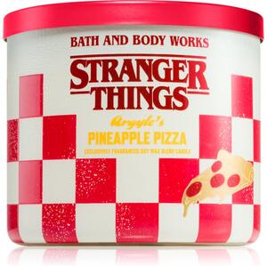 Bath & Body Works Stranger Things Argyle's Pineapple Pizza mirisna svijeća 411 g