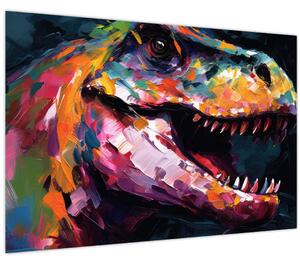 Slika - Dinosaur, slika (90x60 cm)