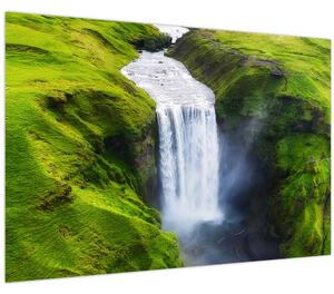 Slika - Vodopad Skogafoss (90x60 cm)