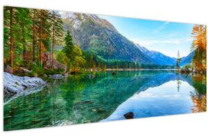 Slika - Jezero Hintersee (120x50 cm)