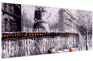 Slika - Ulje na platnu grada II. (120x50 cm)