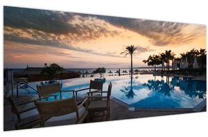 Slika - Resort uz more (120x50 cm)