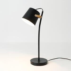 Holländer Stolna lampa ESPERTO, crna, visina 53 cm, metal, E27, Crno, Dnevni boravak/blagovaonica, Metal