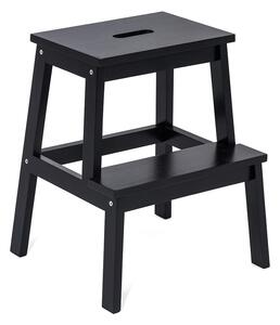 Crni stolac od kaučukovca Corg - Bonami Selection