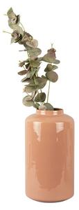 Ružičasta emajlirana vaza PT LIVING Grand, visina 28 cm