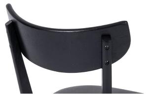Crna blagovaonska stolica od hrastovine Arch - Bonami Selection
