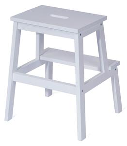 Bijeli stolac od kaučukovca Corg - Bonami Selection