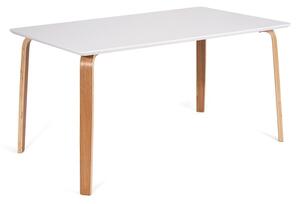 Blagovaonski stol s bijelom pločom 150x90 cm Zaha - Bonami Essentials