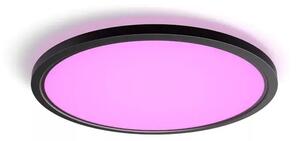 TENTO PHILIPS HUE pametni LED panel bijeli & COLOUR AMBIANCE ROUND XL crni 8720169331211