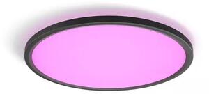 TENTO PHILIPS HUE pametni LED panel bijeli & COLOUR AMBIANCE ROUND M crni 8720169331099