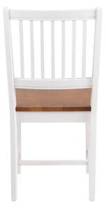 Bijele/u prirodnoj boji blagovaonske stolice u setu 2 kom Brisbane – Actona