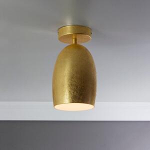 Stropna lampa zlatne boje Sotto Luce UME Cast, ø 14 cm