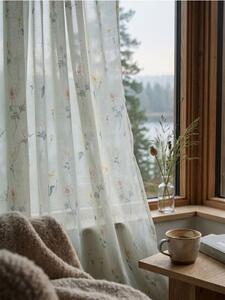 Sinsay - Zavjesa sa skrivenom trakom i cvjetnim motivom