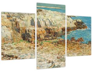 Slika - Childe Hassam, A North East Headland, reprodukcije (90x60 cm)