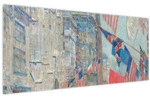 Slika - Childe Hassam, Allies day, reprodukcije (120x50 cm)