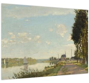 Staklena slika - Claude Monet, Argenteuil, reprodukcije (70x50 cm)