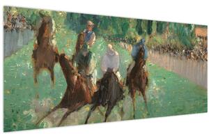 Slika - Edouard Manet, At the Races, reprodukcije (120x50 cm)