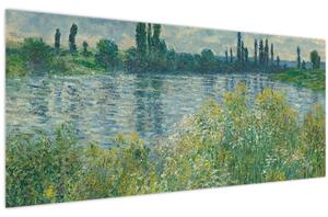 Slika - Claude Monet, Banks of the Seine, reprodukcije (120x50 cm)