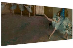 Slika - Edgar Degas, Before the Ballet, reprodukcije (120x50 cm)