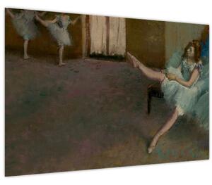 Slika - Edgar Degas, Before the Ballet, reprodukcije (90x60 cm)