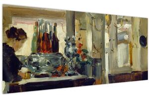 Slika - Style of Edouard Manet, Bon Bock Cafe, reprodukcije (120x50 cm)