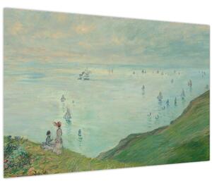 Slika - Henri Fantin-Latour, Cliffs at Pourville, reprodukcije (90x60 cm)