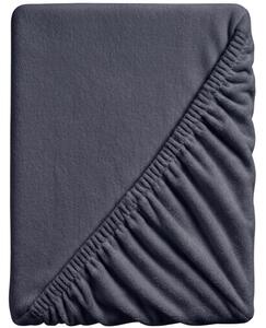Plahta mikropliš SOFT 180x200 cm antracitno siva