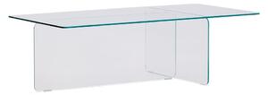 Stakleni stolić za kavu 60x120 cm Zaren – Kave Home