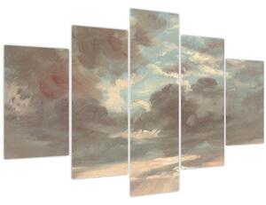 Slika - John Constable, Cloud Study Stormy Sunset, reprodukcije (150x105 cm)