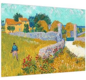 Slika - Vincent van Gogh, Farmhouse in Provence, reprodukcije (70x50 cm)