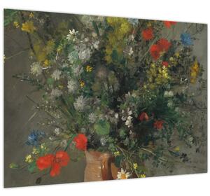 Slika - Auguste Renoir, Flowers in a Vase, reprodukcije (70x50 cm)