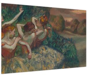 Slika - Edgar Degas, Four Dancers, reprodukcije (90x60 cm)