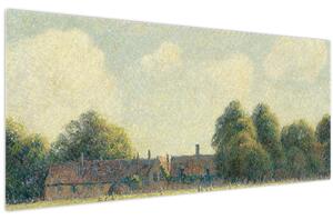 Slika - Camille Pissarro, Hampton Court Green, reprodukcije (120x50 cm)