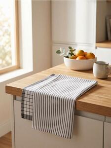 Sinsay - Set kuhinjskih krpa u pruge i kocke 2 pack