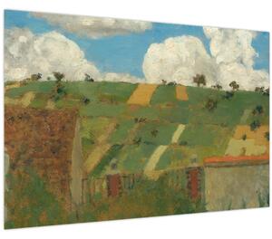 Slika - Edouard Vuillard, Landscape of the Ile de France, reprodukcije (90x60 cm)