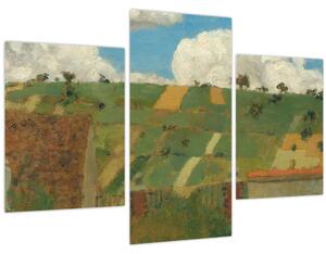 Slika - Edouard Vuillard, Landscape of the Ile de France, reprodukcije (90x60 cm)