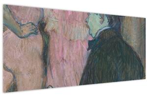 Slika - Henri de Toulouse-Lautrec, Maxime Dethomas, reprodukcije (120x50 cm)