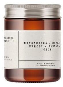 Mirisna svijeća od sojinog voska vrijeme gorenja 40 h #47 Tangerine, Neroli and Saffron – Perfumed Prague