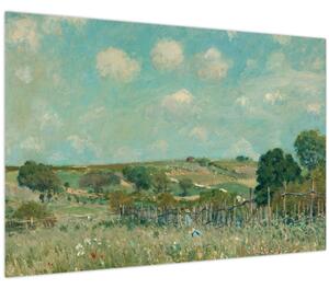 Slika - Alfred Sisley, Meadow, reprodukcije (90x60 cm)