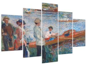 Slika - Auguste Renoir, Oarsmen at Chatou, reprodukcije (150x105 cm)