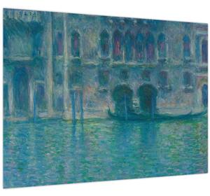 Staklena slika - Claude Monet, Palazzo da Mula, Venice, reprodukcije (70x50 cm)