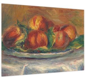 Slika - Auguste Renoir, Peaches on a Plate, reprodukcije (70x50 cm)