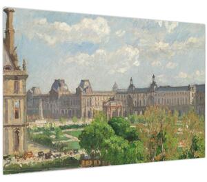 Slika - Camille Pissarro, Place du Carrousel, Paris, reprodukcije (90x60 cm)