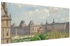 Slika - Camille Pissarro, Place du Carrousel, Paris, reprodukcije (120x50 cm)