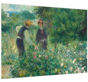 Slika - Auguste Renoir, Picking Flowers, reprodukcije (70x50 cm)