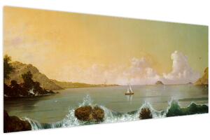 Slika - Martin Johnson Heade, Rio de Janeiro Bay, reprodukcije (120x50 cm)